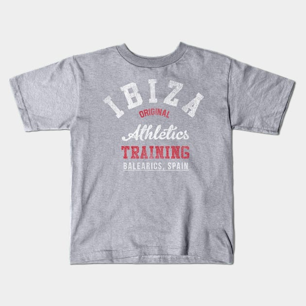 Ibiza Original Athletics Training Kids T-Shirt by Rebus28